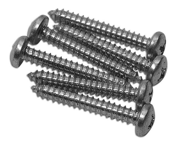 K1121 Armrest Screws, 1978-1982 Chevy Corvette, 6 Piece Set