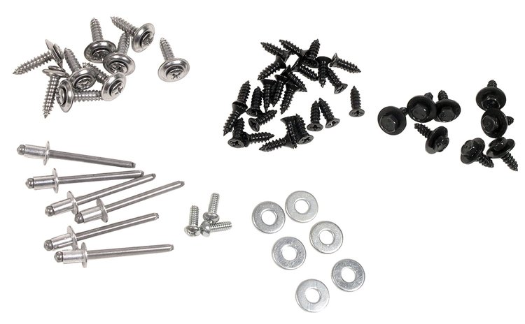 K1127 Rear Compartment Hardware Screw Set, 1978-1979 Chevy Corvette