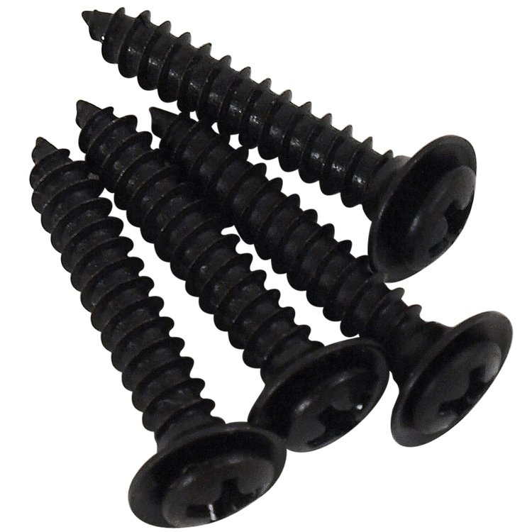 K1131 Small Gauge Bezel Screw Set, 1977-1982 Chevy Corvette, 4 Piece