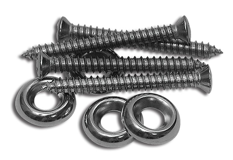 K1139 Door Panel Screw Set, 1978-1982 Chevy Corvette, Lower, 8 Piece