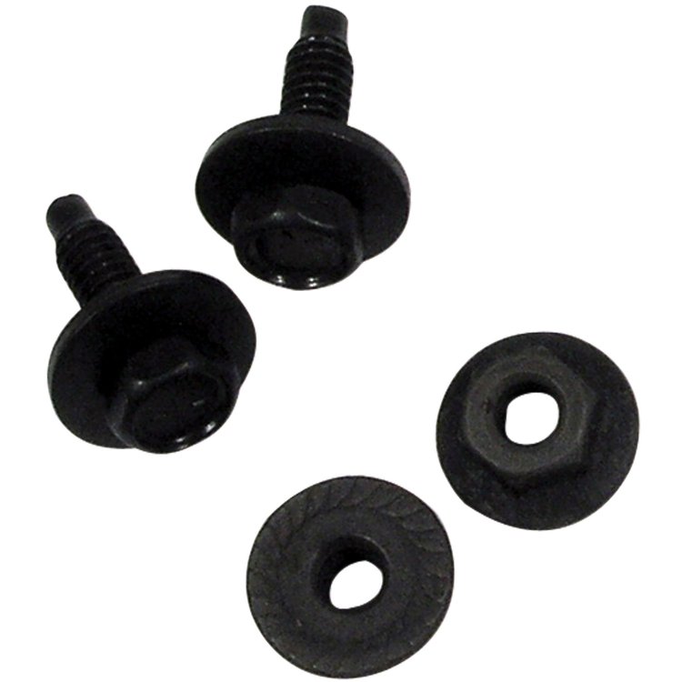 K1150 Filler Panel End Bolts & Nuts, 1963-1967 Chevy Corvette, 4 Piece Set