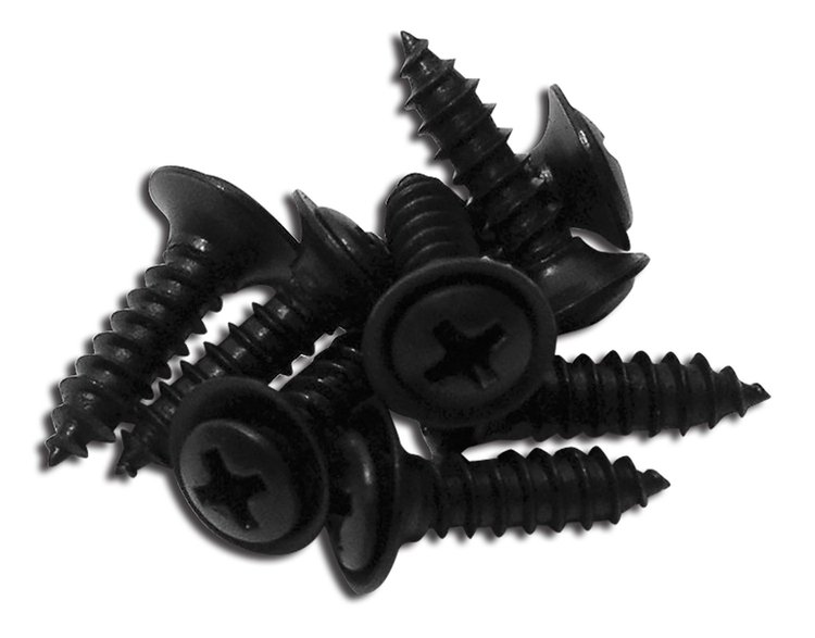 K1164 Rear Speaker Cover Screws, 1984-1996 Chevy Corvette, 8 Piece