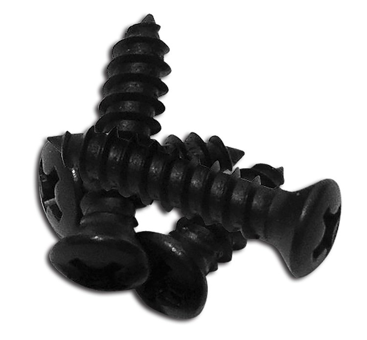 K1175 Windshield Header Panel Screws, 1984-1996 Chevy Corvette, 4 Piece