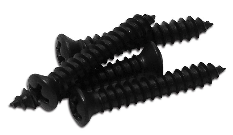 K1178 Coupe Rear Window Side Trim Screws, 1984-1996 Chevy Corvette, 4 Piece