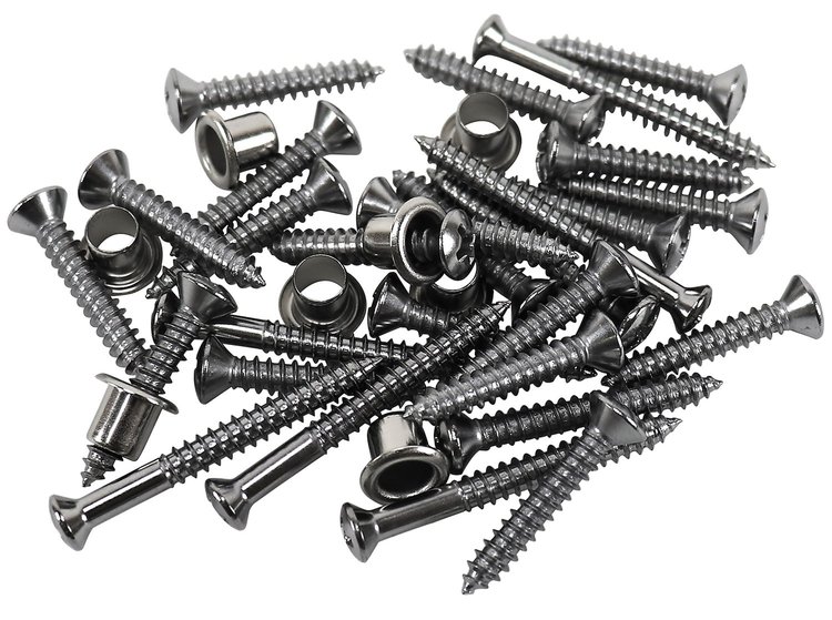 K1198 Door Panel Screws, 1956-1957 Chevy Corvette, 36 Piece Set