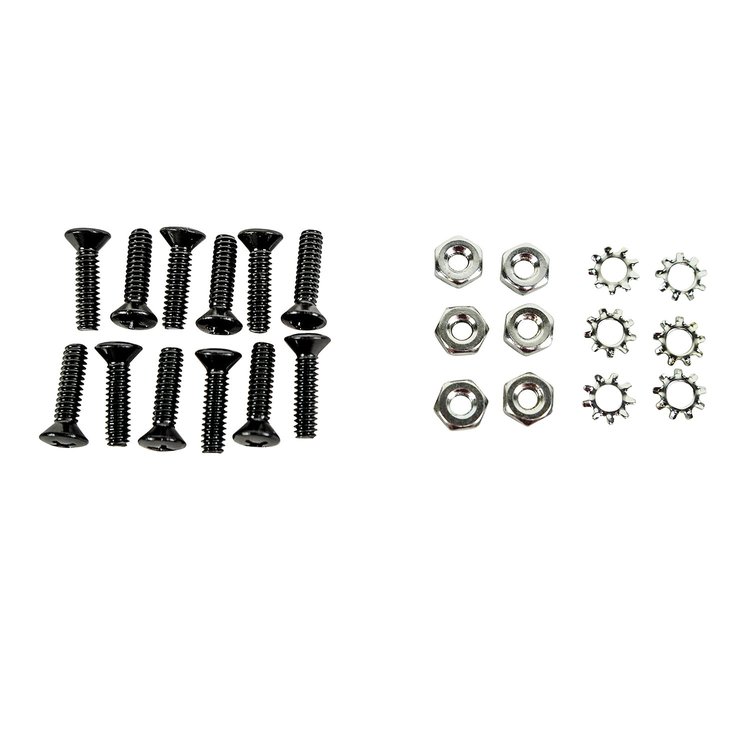 K1209 Rocker Panel Screw Set, 1970-1982 Chevy Corvette, W/Nuts and Washers