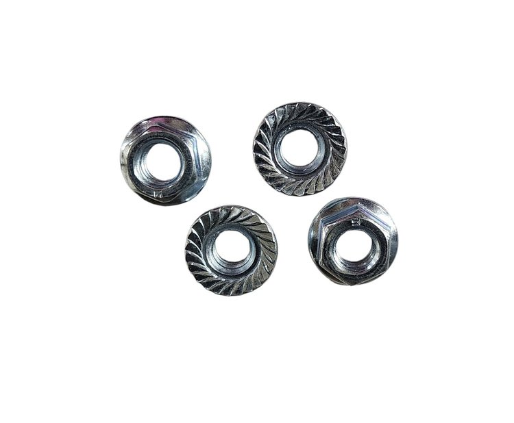 K1231 Grille Bar To Bumper Nuts, 1961-1962 Chevy Corvette, 4 Piece Set