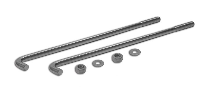K1232 Battery Bolt & Nut Kit, 1956-1961 Chevy Corvette