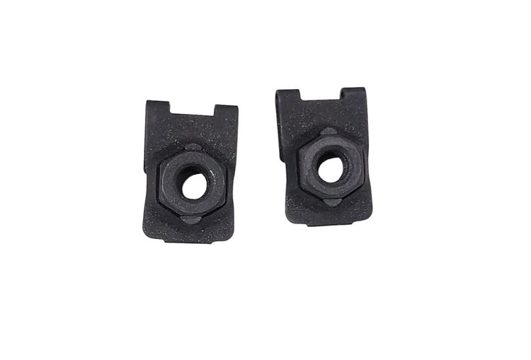 K1234 Park Brake Console Rear U-Nuts, 1967-1967 Chevy Corvette