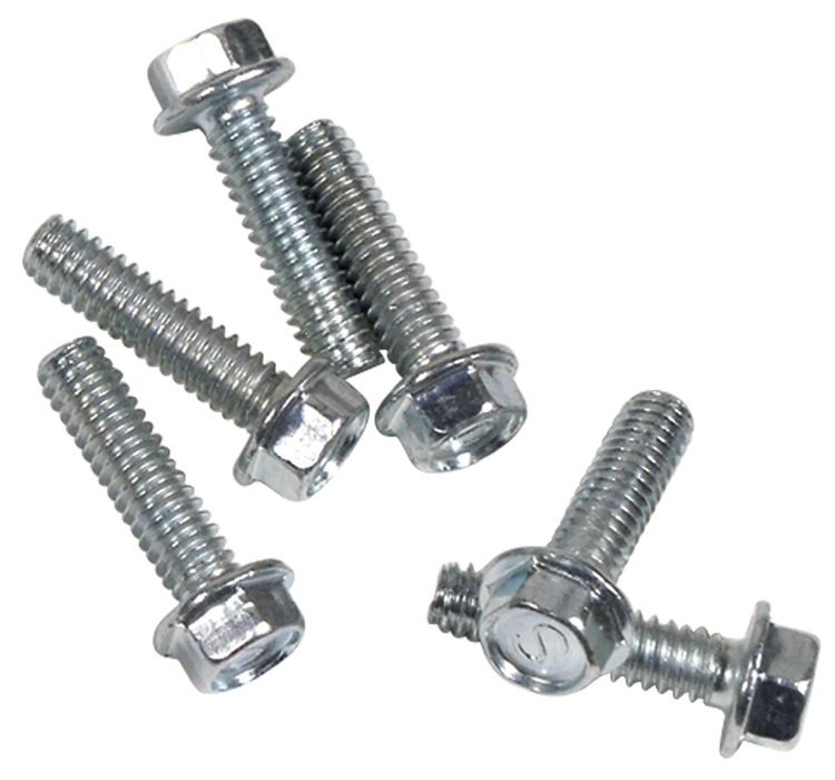 K1246 Decklid/Trunk Hinge Bolts, 1959-1962 Chevy Corvette, 6 Piece