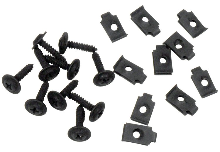 K1248 Grille Mount Screw Set, 1975-1979 Chevy Corvette, 20 Piece