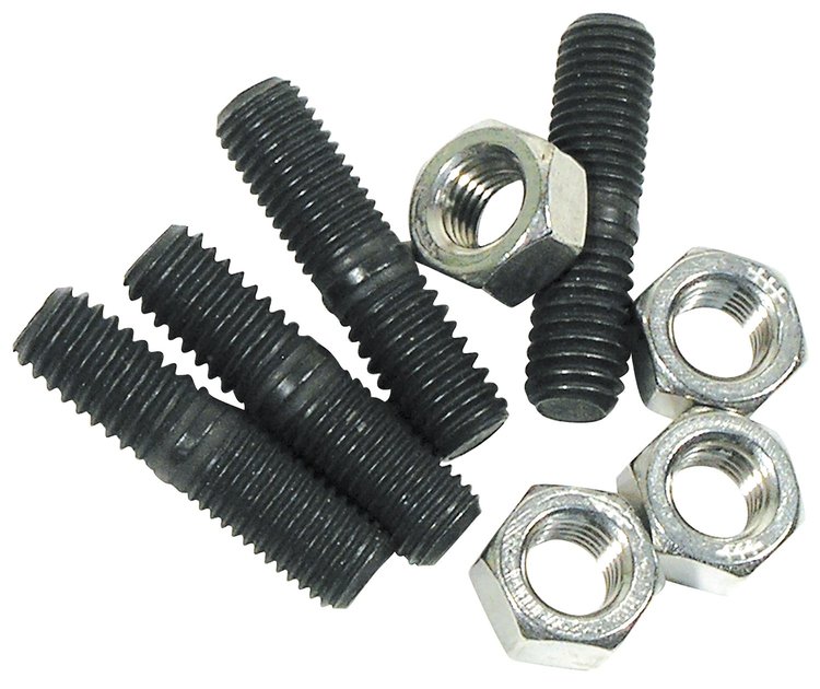 K1250 Carburetor To Intake Mount Stud & Nut Kit, 1956-1967 Chevy Corvette