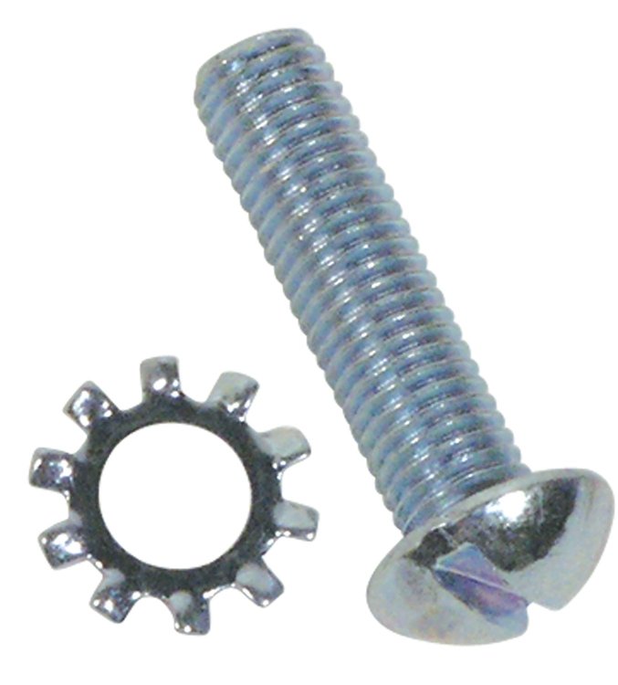 K1253 Coil Bracket Screw & Washer, 1956-1967 Chevy Corvette