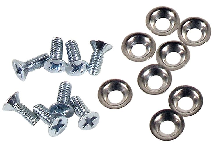 K1267 Convertible Top Pad To Frame Screw Set, 1963-1967 Chevy Corvette, 16 Piece