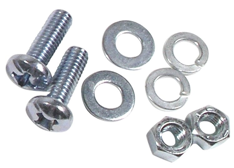 K1278 Steering Column Mount Bracket Screws, 1953-1959 Chevy Corvette, 8 Piece Set