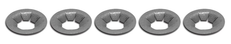 K1294 Vent Cable Retainers, 1963-1976 Chevy Corvette, 5 Piece Set