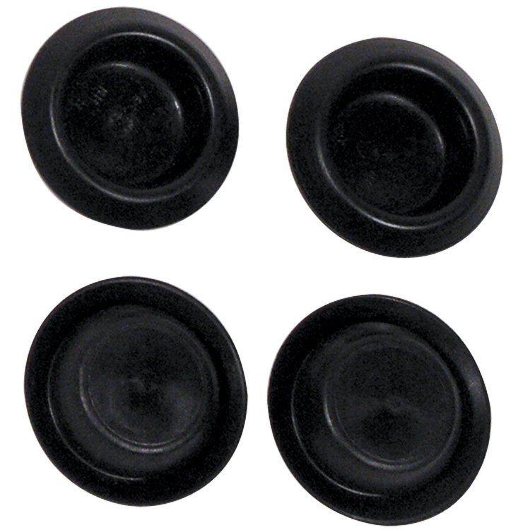 K1295 Headlight Bucket Hole Plug Set, 1963-1967 Chevy Corvette, 4 Piece