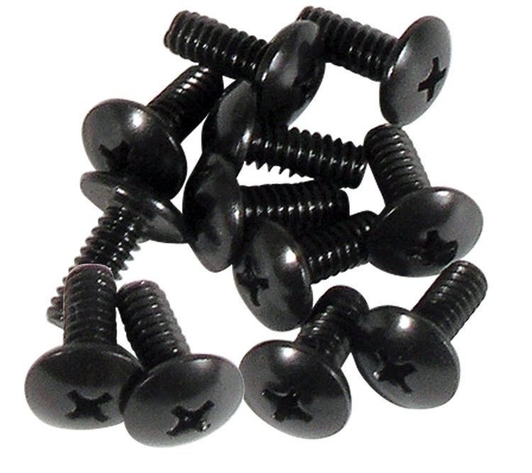 K1315 Shift Boot Retainer Screws, 1963-1967 Chevy Corvette, 12 Piece Set