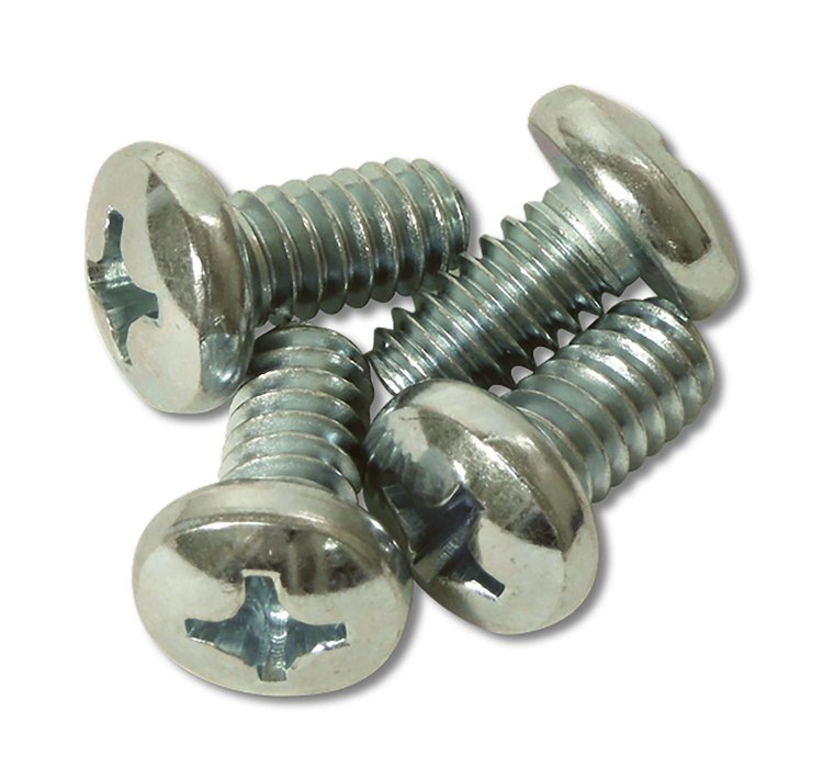K1318 Door Handle Screw Set, 1956-1962 Chevy Corvette, 4 Piece