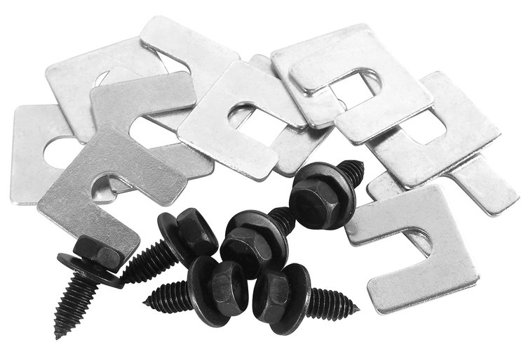 K1329 Radiator Support Bolt & Shim Kit, 1968-1982 Chevy Corvette, 18 Piece