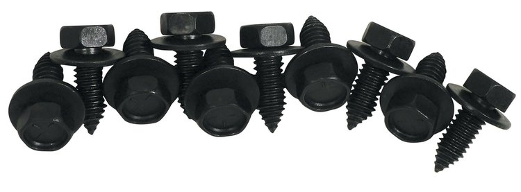 K1334 Hood Hinge Bolt Set, 1963-1967 Chevy Corvette, 10 Piece