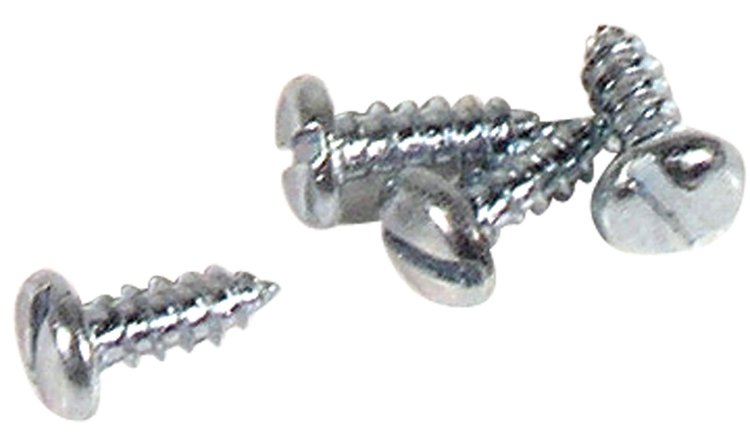 K1338 Side Molding Screws, 1956-1957 Chevy Corvette, Fender Upper 4 Piece