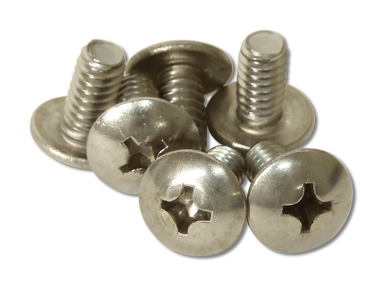 K1345 Screws, 1956-1962 Chevy Corvette, Multipurpose 6 Piece Set