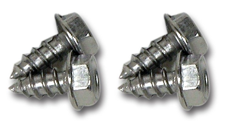 K1356 Heater Core Strap Screws, 1963-1967 Chevy Corvette, 4 Piece Set