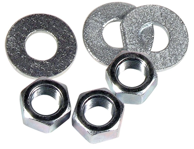 K1363 Transmission Shift Lever Retainer Nuts, 1964-1967 Chevy Corvette, 3 Piece Set