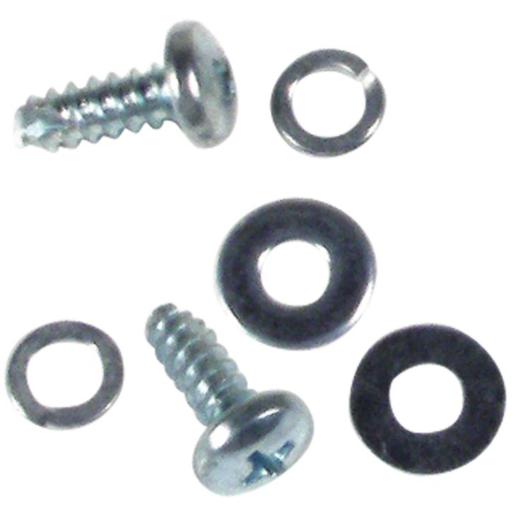 K1387 Clutch Seal Retainer Screw Set, 1956-1962 Chevy Corvette, 2 Piece