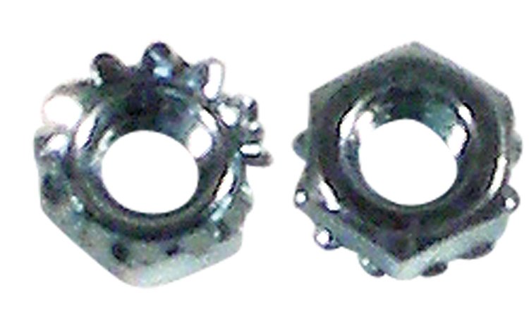 K1416 Wiper Door Actuator Mount Nuts, 1969-1972 Chevy Corvette