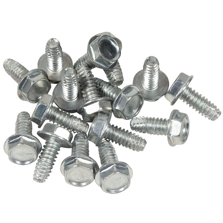 K1425 Hubcap Spinner Screws, 1964-1964 Chevy Corvette, 16 Piece Set