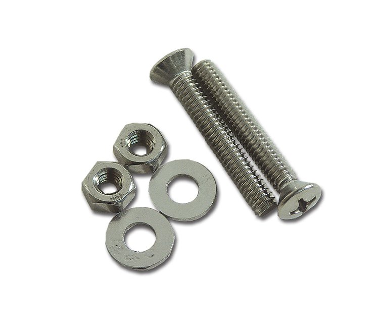 K1440 Steering Column Plate Screws, 1956-1962 Chevy Corvette, 6 Piece