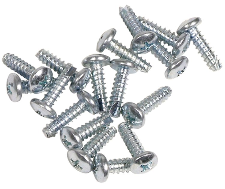 K1443 Fiberglass Trunk Panel Screws, 1956-1960 Chevy Corvette