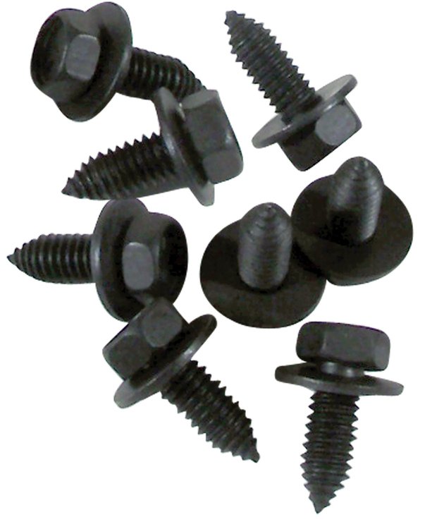 K1446 Seat Mounting Bolts, 1967-1978 Chevy Corvette, 8 Piece Set