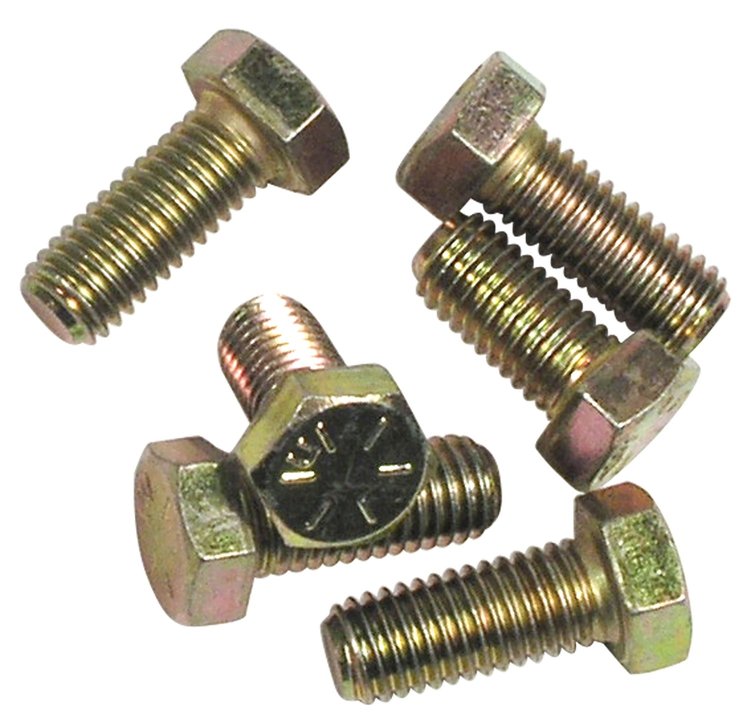 K1472 Seat Belt Bolt Kit, 1970-1971 Chevy Corvette, Lap & Shoulder