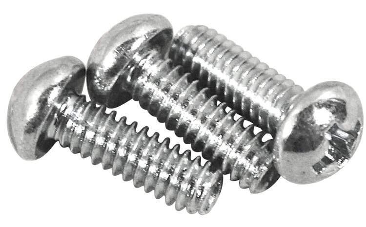 K1502 Rear Compartment Lock & Push Button Retainer Screws, 1968-1982 Chevy Corvette
