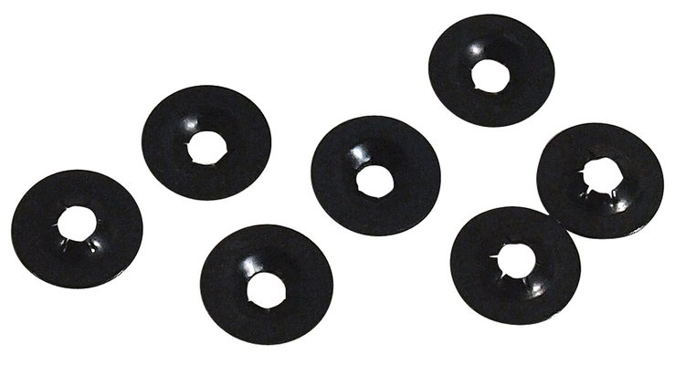 K1504 Rear Bumper Letters Pushnut Set, 1968-1975 Chevy Corvette, 8 Pieces