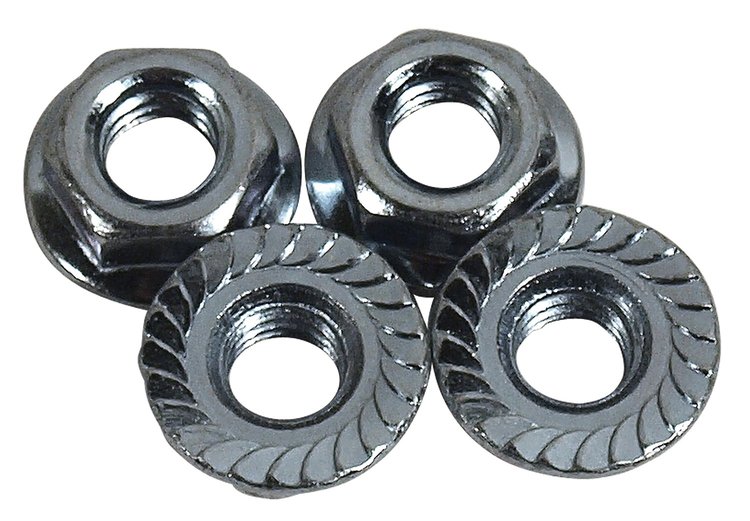 K1509 Headlight Actuator Mounting Nuts 4pc Set, 1968-1982 Chevy Corvette