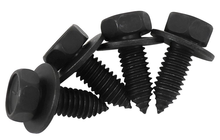 K1524 Park Brake Handle Mounting Bolts, 1967-1982 Chevy Corvette, 4PC