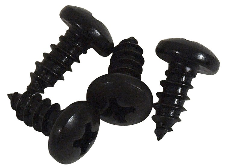 K1525 Door Felt Screw Mounting Kit 4 Pieces, 1969-1982 Chevy Corvette