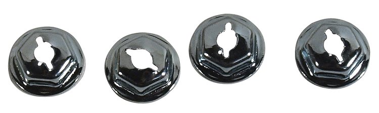 K1526 Emblem Speednuts, 1969-1973 Chevy Corvette, 4Pc