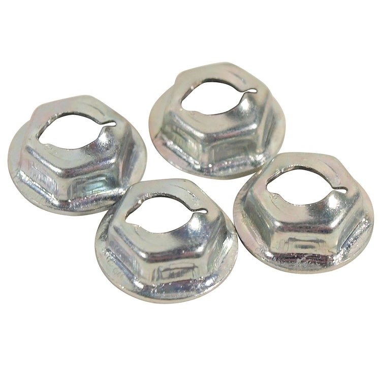 K1530 Speaker Bezel Speednuts 4pc, 1959-1962 Chevy Corvette