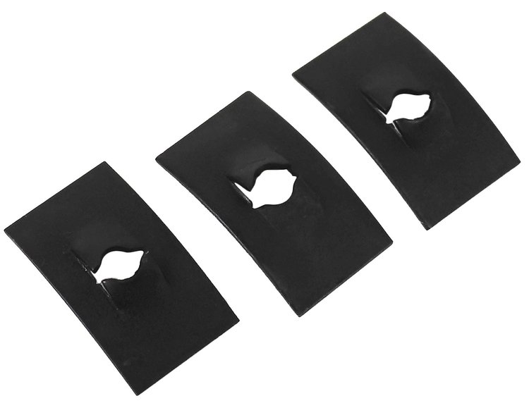 K1531 Rear Emblem Fasteners, 1980-1982 Chevy Corvette, 3pc