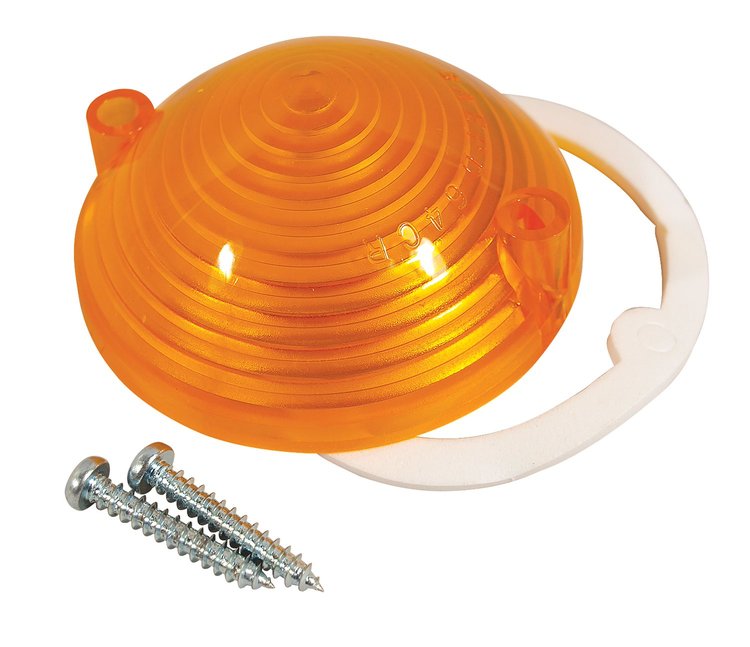 MA10245 Parking Light Lens & Gasket, 1965-1966 Ford Mustang