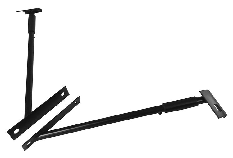 MA10455 Outer Front Bumper Brace, 1967-1968 Ford Mustang, Right Hand