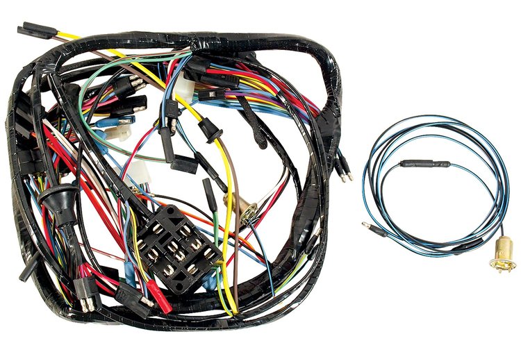 MA11676 Under Dash Harness, 1967-1967 Ford Mustang, W/Tachometer Only