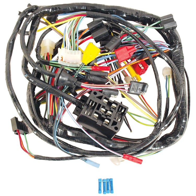 MA11677 Under Dash Harness, 1968-1968 Ford Mustang, W/out Tachometer & W/out Fog Lights (GT)