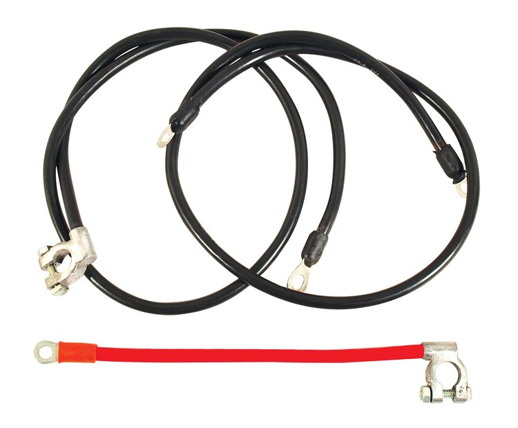 MA11961 Battery Cables, 1972-1973 Ford Mustang, 6 Cylinder