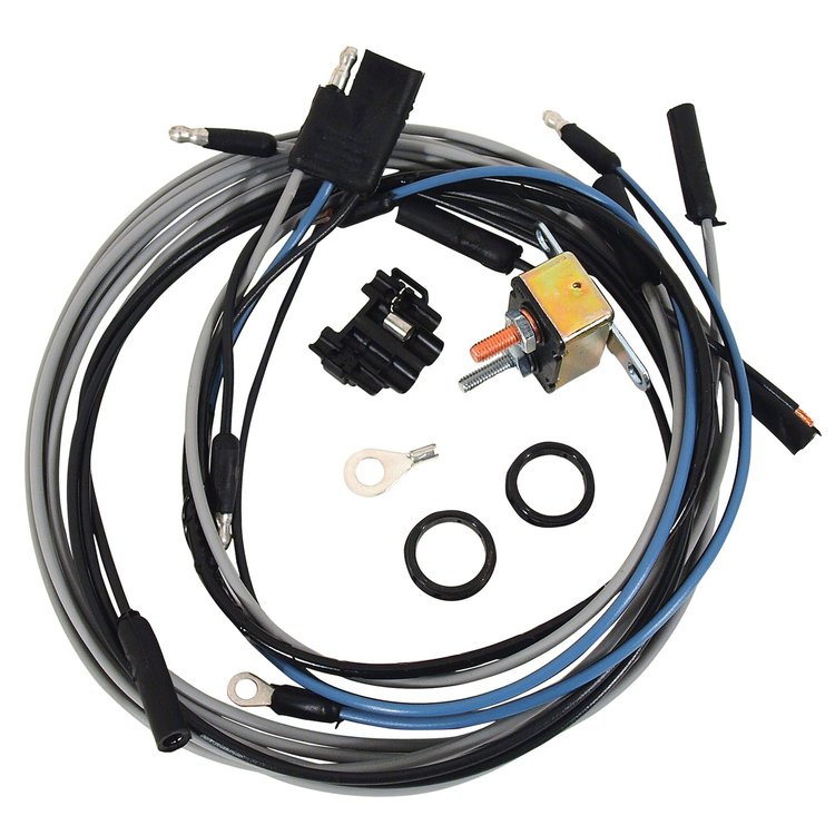 MA13562 Fog Light Wiring Conversion Kit, 1967-1967 Ford Mustang